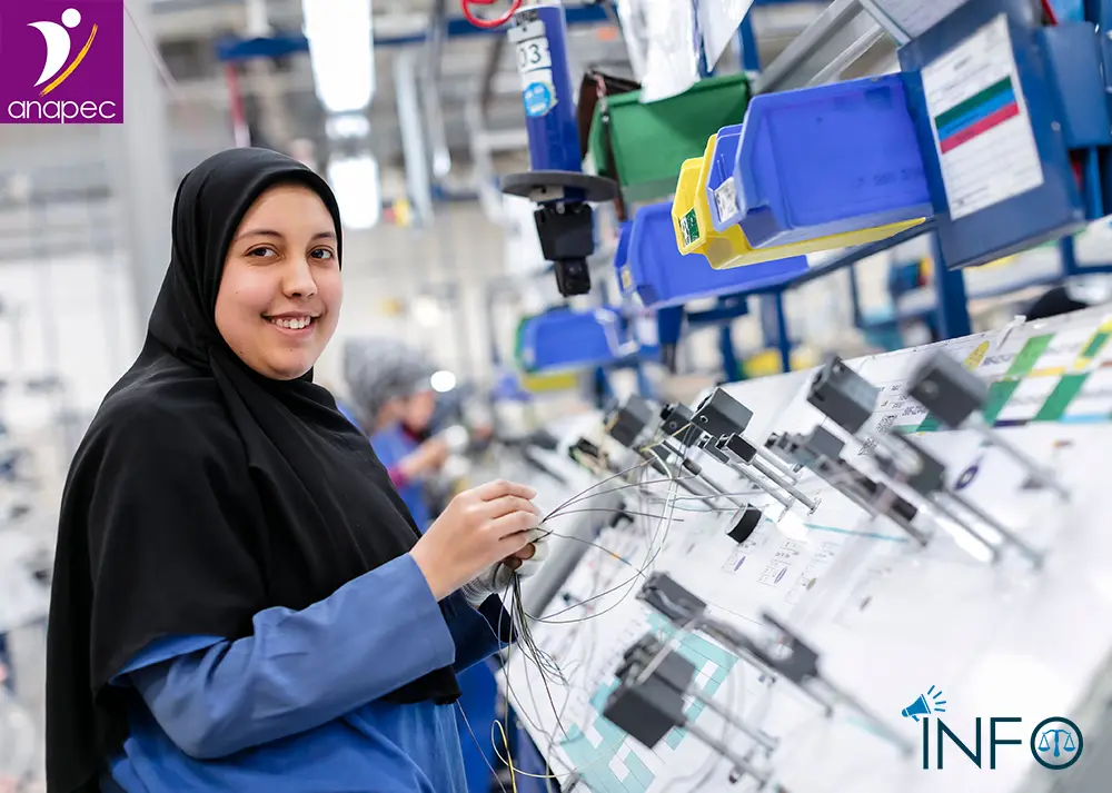 تشغيل 950 عامل إنتاج في صناعة السيارات بمدينة بن سليمان عبر Anapec1