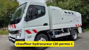 chauffeur hydrocureur CDI permis C 3